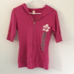 Juniors Pink Blues84 Hoodie.